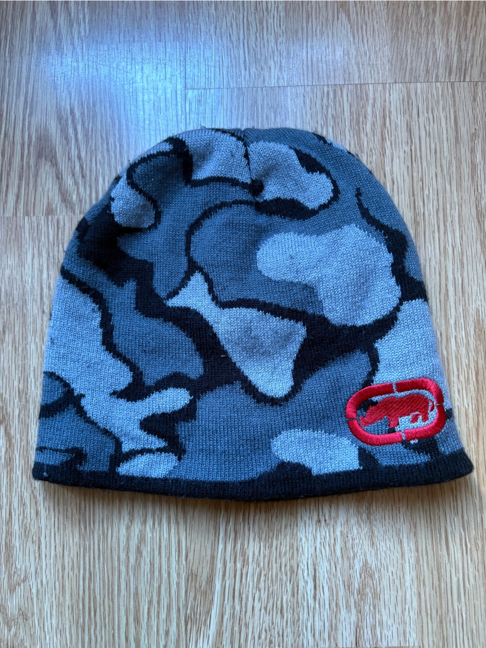 Ecko camo beanie one size
